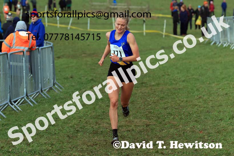 Senior Womens 2024 Northern Cross Country Champs., Sedgefield. Photo: David T. Hewitson/Sports for All Pics